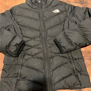 The North Face black puffer